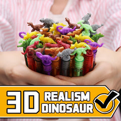 MAPIXO dinosaur bubbles wands safety tested and non-toxic liquid