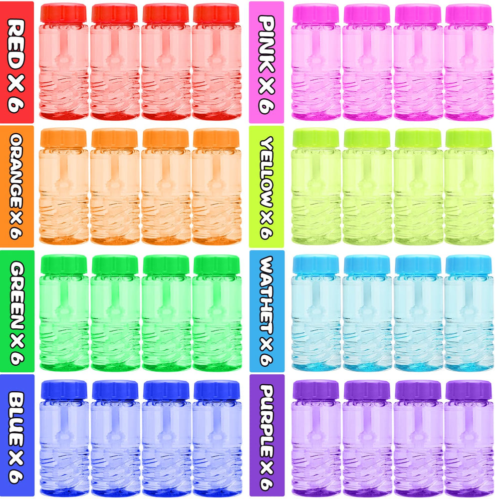Mapixo leak-proof helix-cap design reduces spills during bubble bursts.