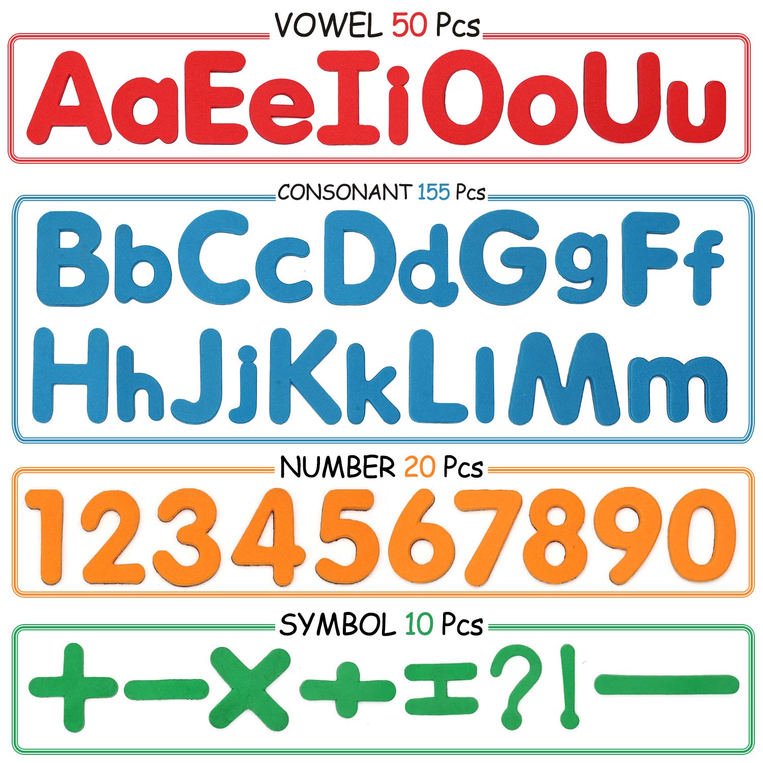 Mapixo vowel-consonant color coding helps kids distinguish sounds and letters.