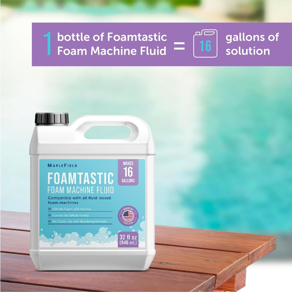 Maplefield foam solution supports simple cleanup after events and resets.