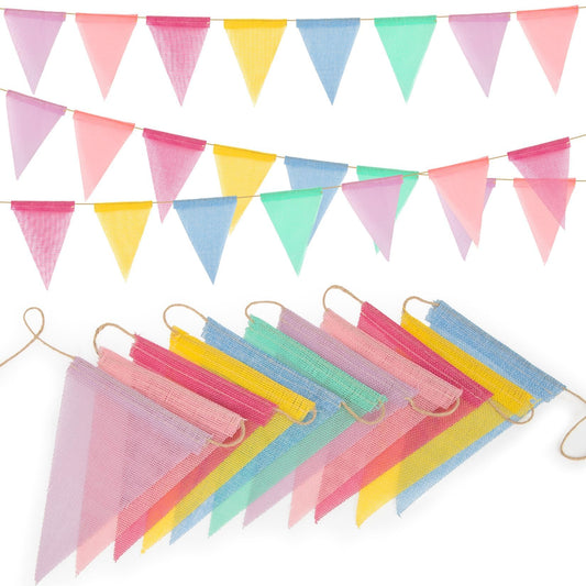 MAQIHAN colorful pennant banner for vibrant indoor or outdoor celebrations.