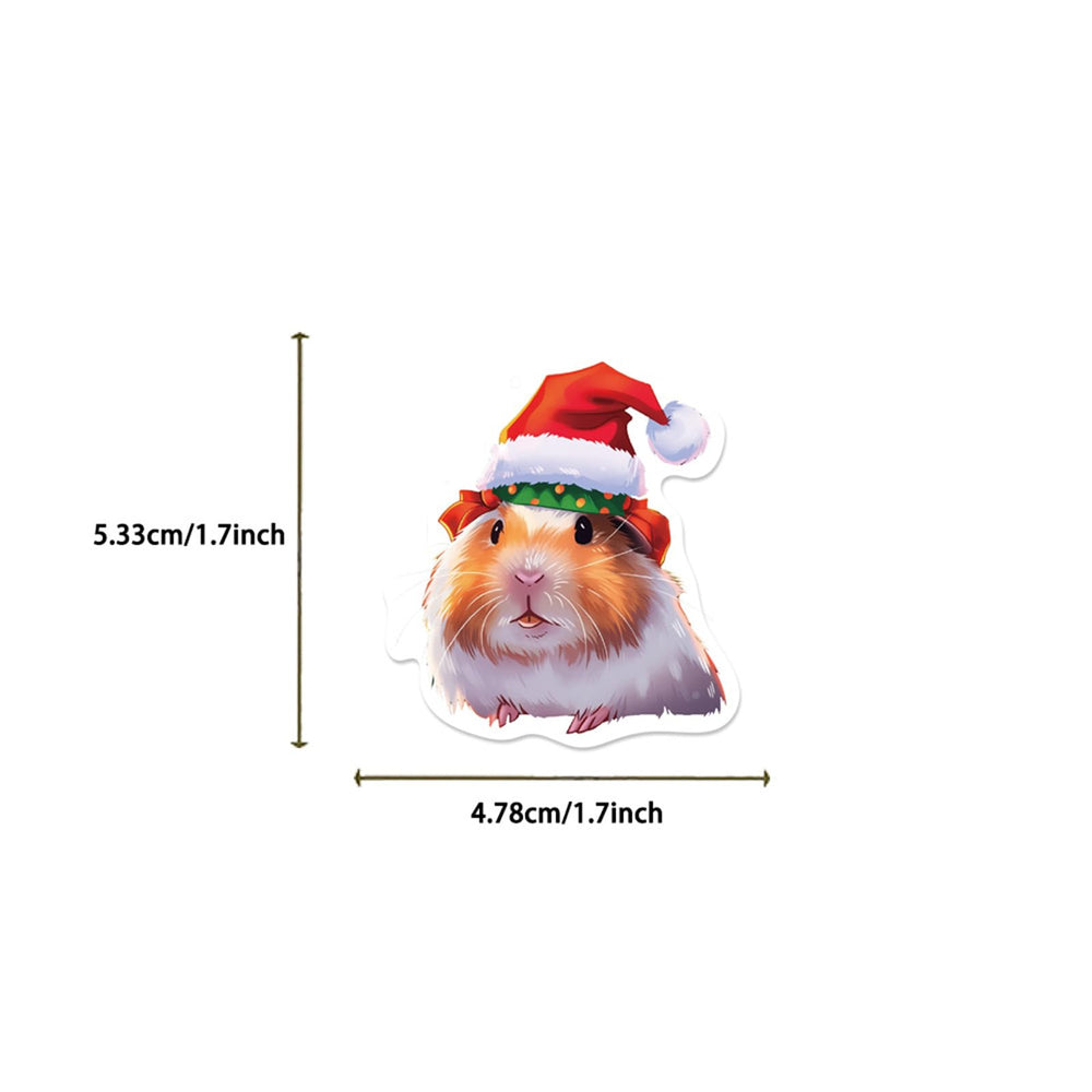 MAQIYI Guinea Pig Stickers—high-definition vinyl for laptops and notebooks.