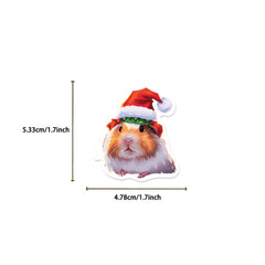 MAQIYI Guinea Pig Stickers—high-definition vinyl for laptops and notebooks.