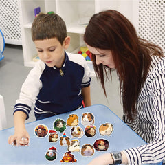MAQIYI Guinea Pig Stickers—removable adhesive for easy repositioning.