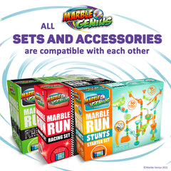 Marble Genius family marble race fun for kids.