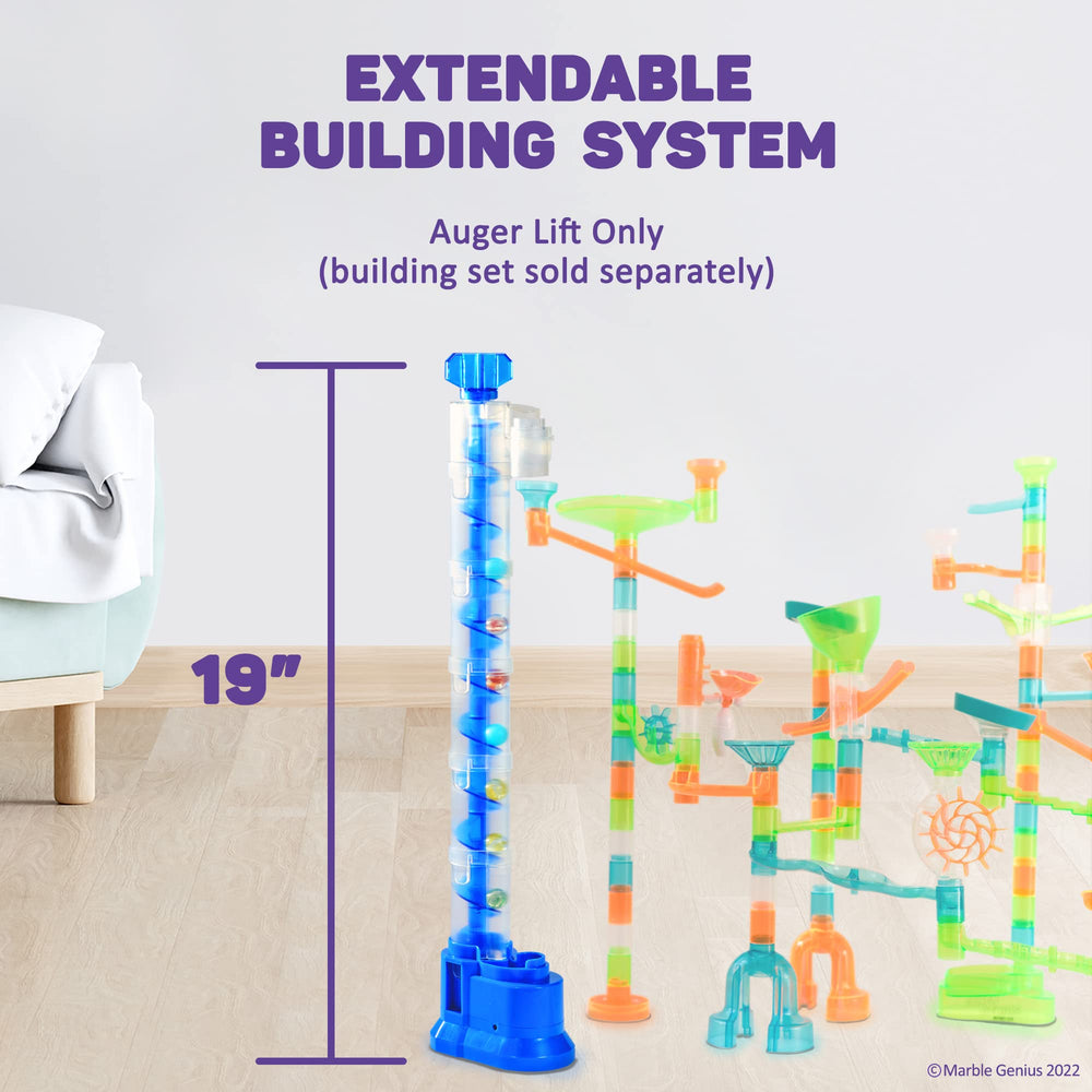 Marble Genius height extension modules allow taller, dynamic routes.