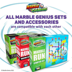 Holiday gift-ready Marble Genius set for curious kids and builders.