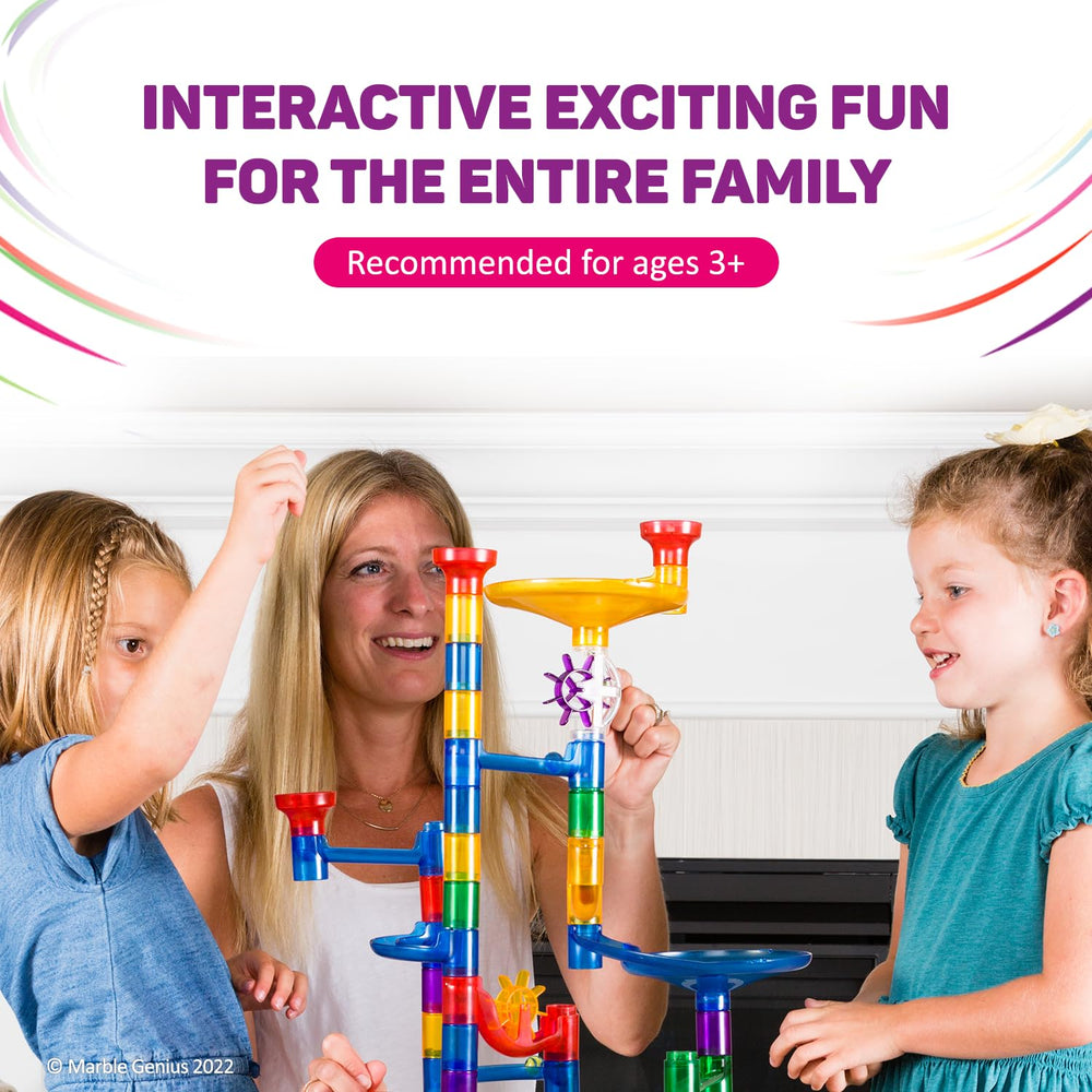 Marble Genius Marble Run Extreme Set appropriate for ages 4-8