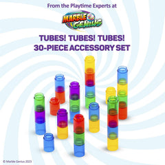Marble Genius race track set: compact design sparks hands-on construction fun