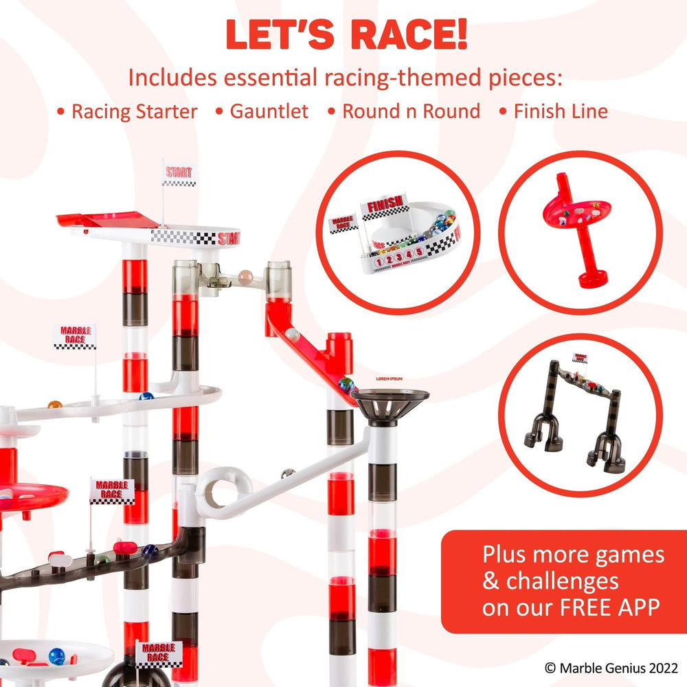 Marble Genius spinning platform demonstrates dynamic motion and added challenge