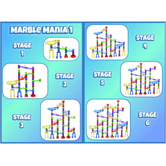 Marble Mania multiple marble run ideas spark imaginative play.