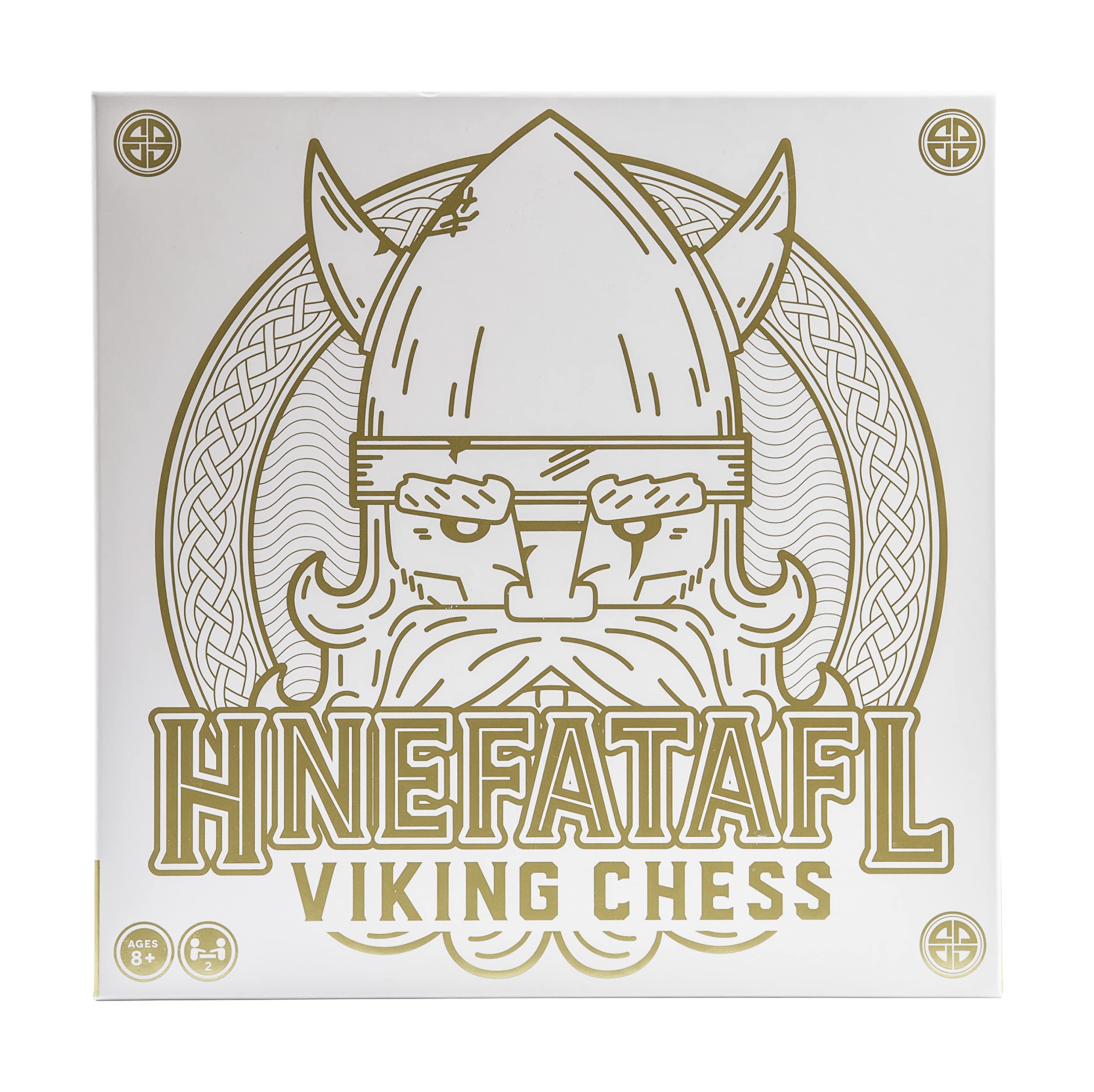 Marbles Hnefatafl board top view for strategic play