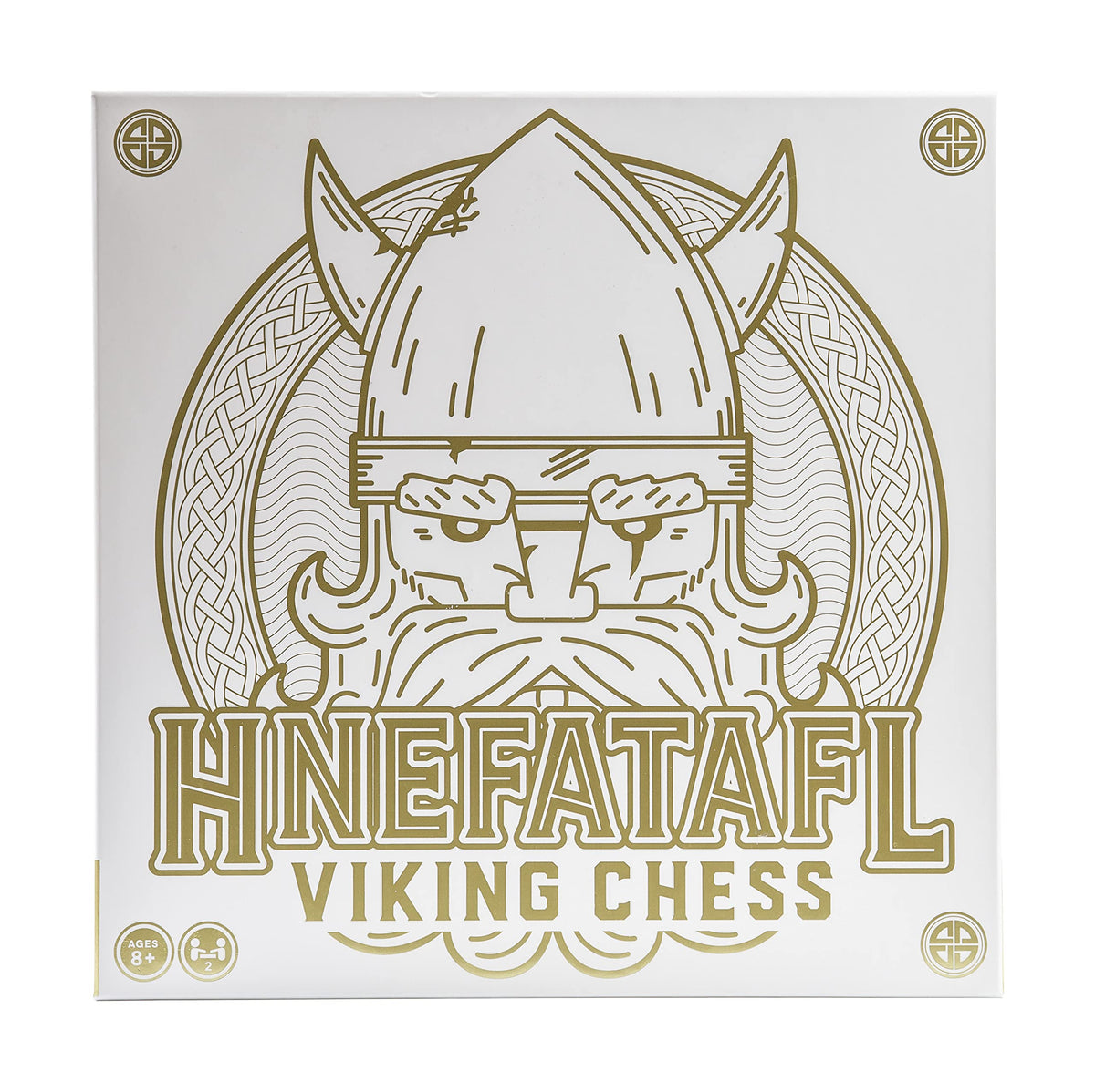 Marbles Hnefatafl board top view for strategic play