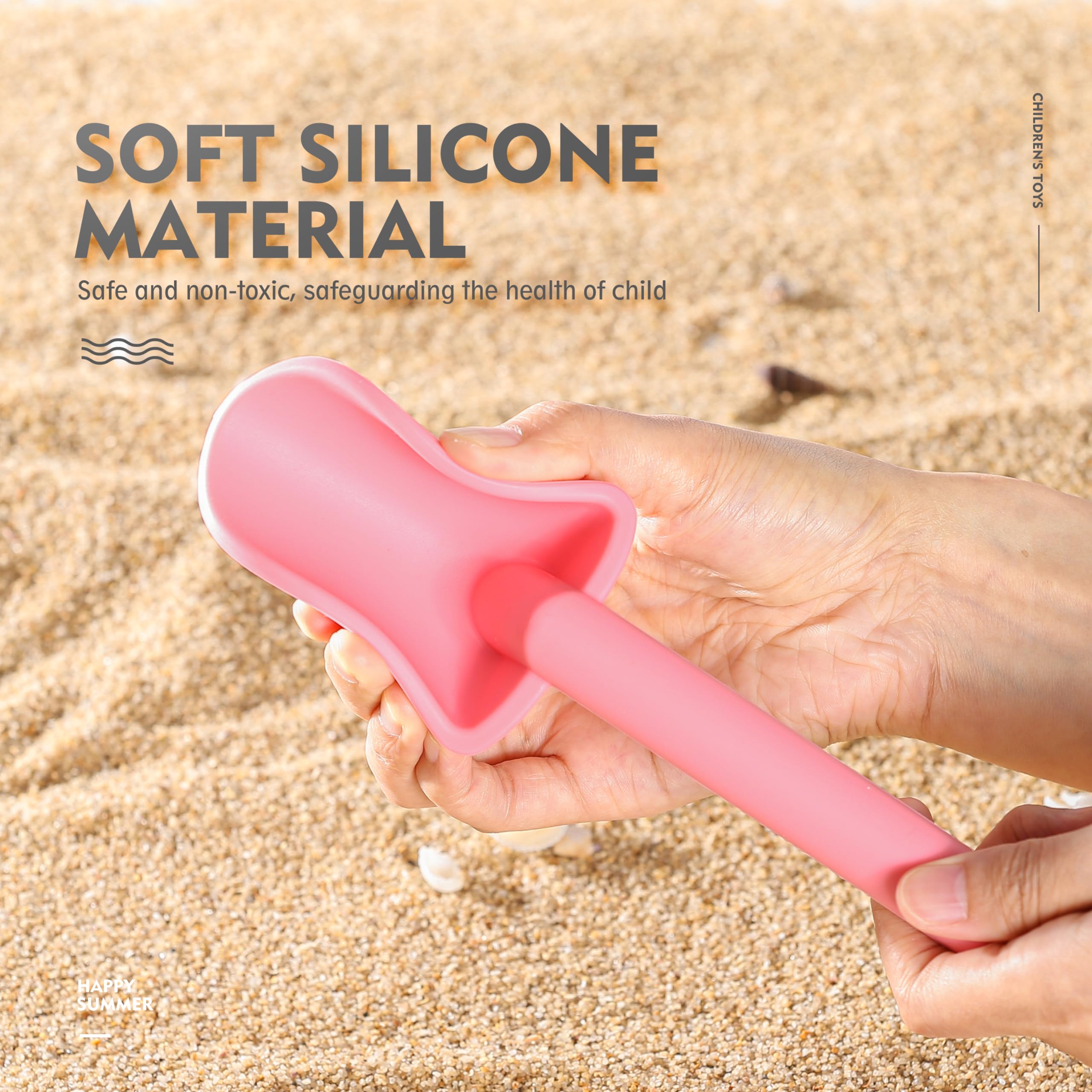 MarcZero octopus mold encourages imaginative sand builds and easy cleaning