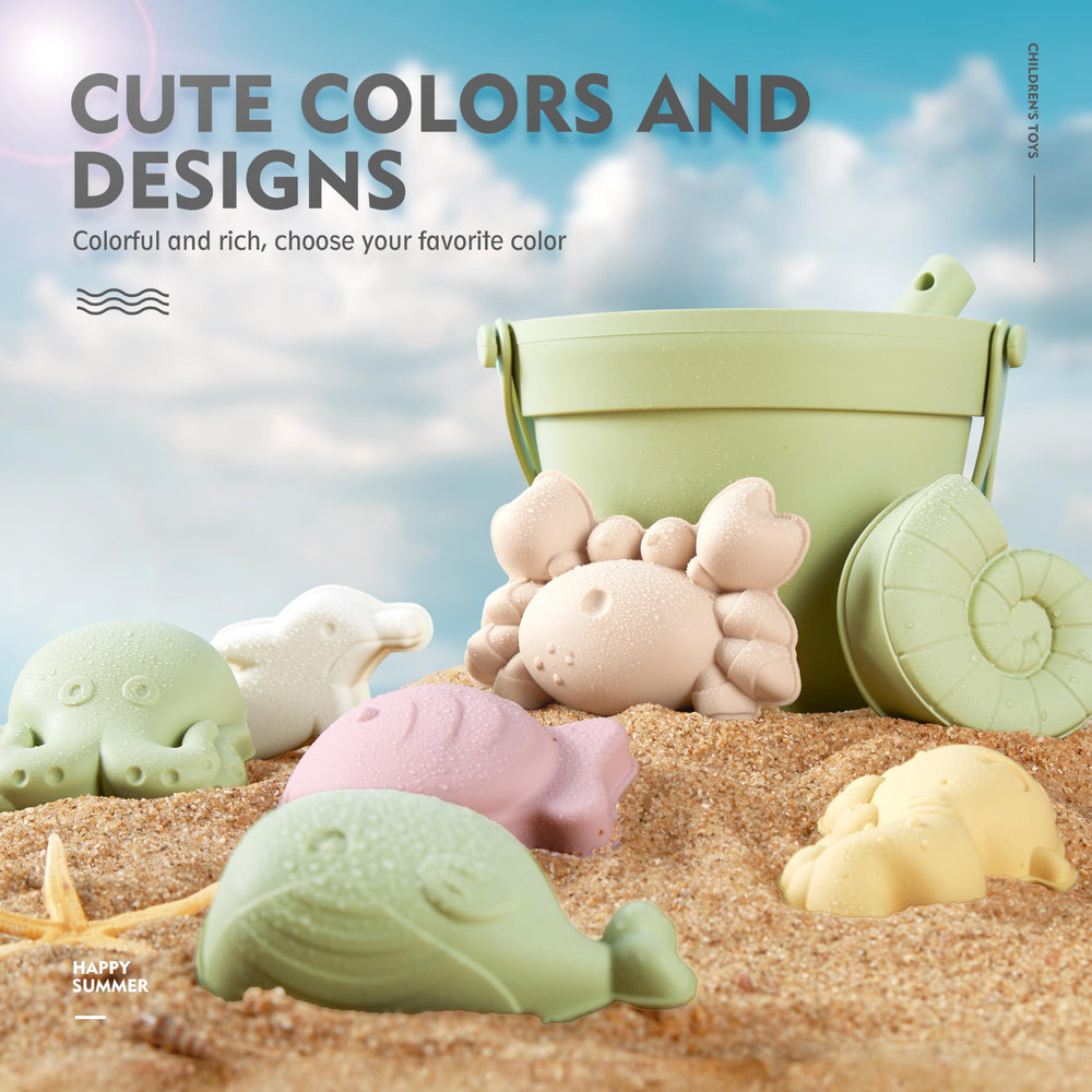 MarcZero turtle silicone mold helps kids build playful sand sculptures