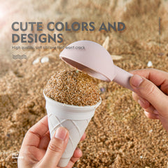 MarcZero silicone cupcake 3D purple for creative beach art