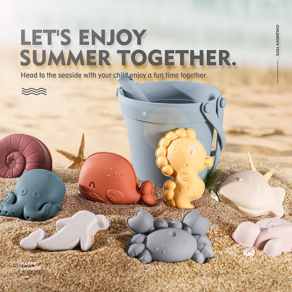 MarcZero turtle silicone sand mold in blue, smooth edges for quick releases