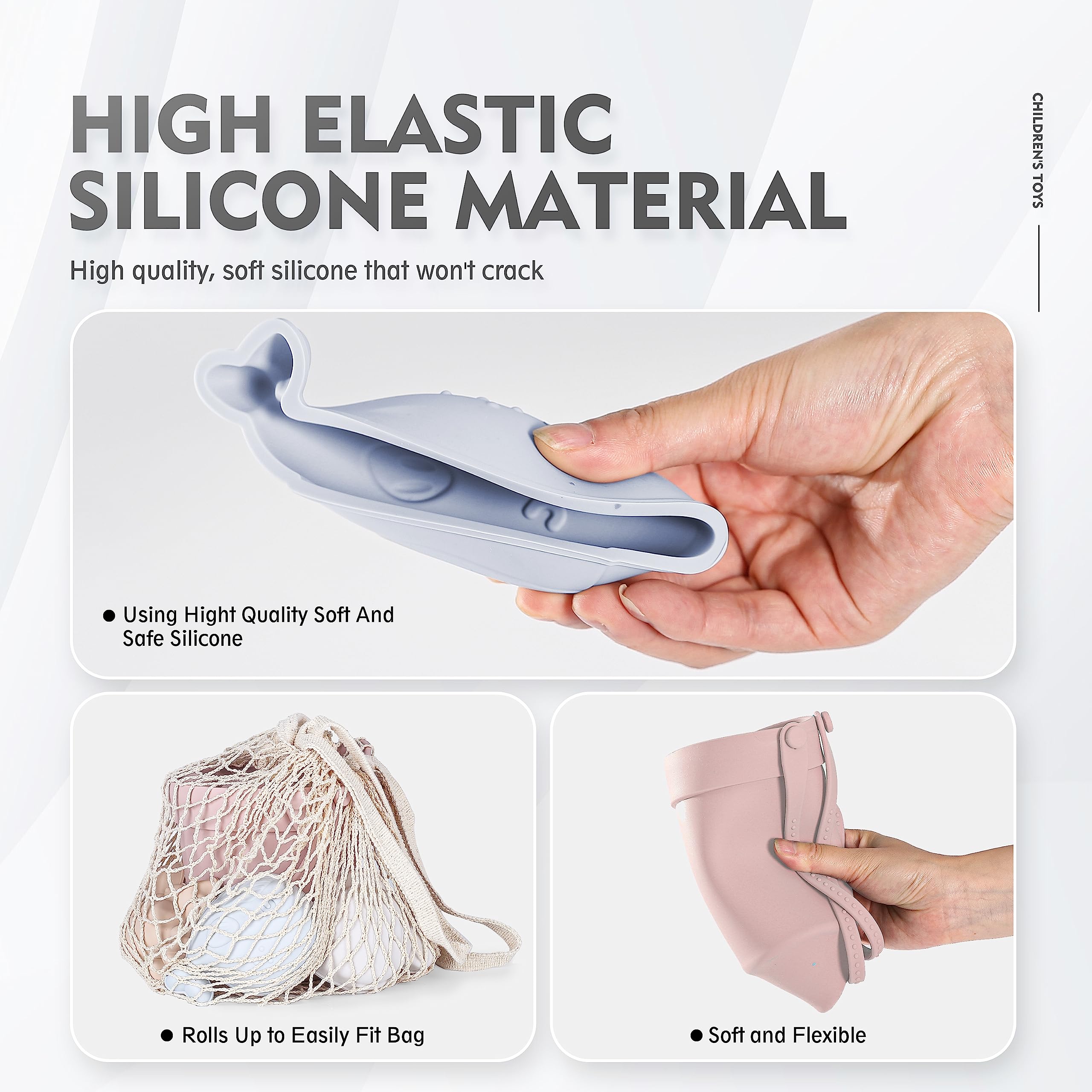 MarcZero silicone whale mold for imaginative ocean scenes in the sand.