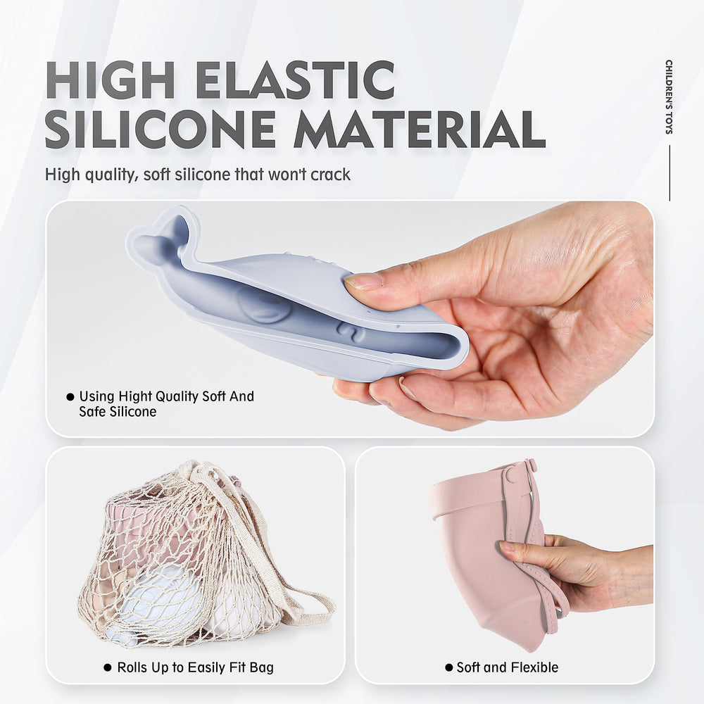 MarcZero silicone whale mold for imaginative ocean scenes in the sand.