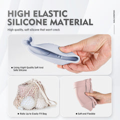 MarcZero silicone whale mold for imaginative ocean scenes in the sand.