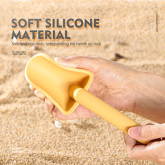 MarcZero silicone seahorse yellow inspires playful sand sculptures.