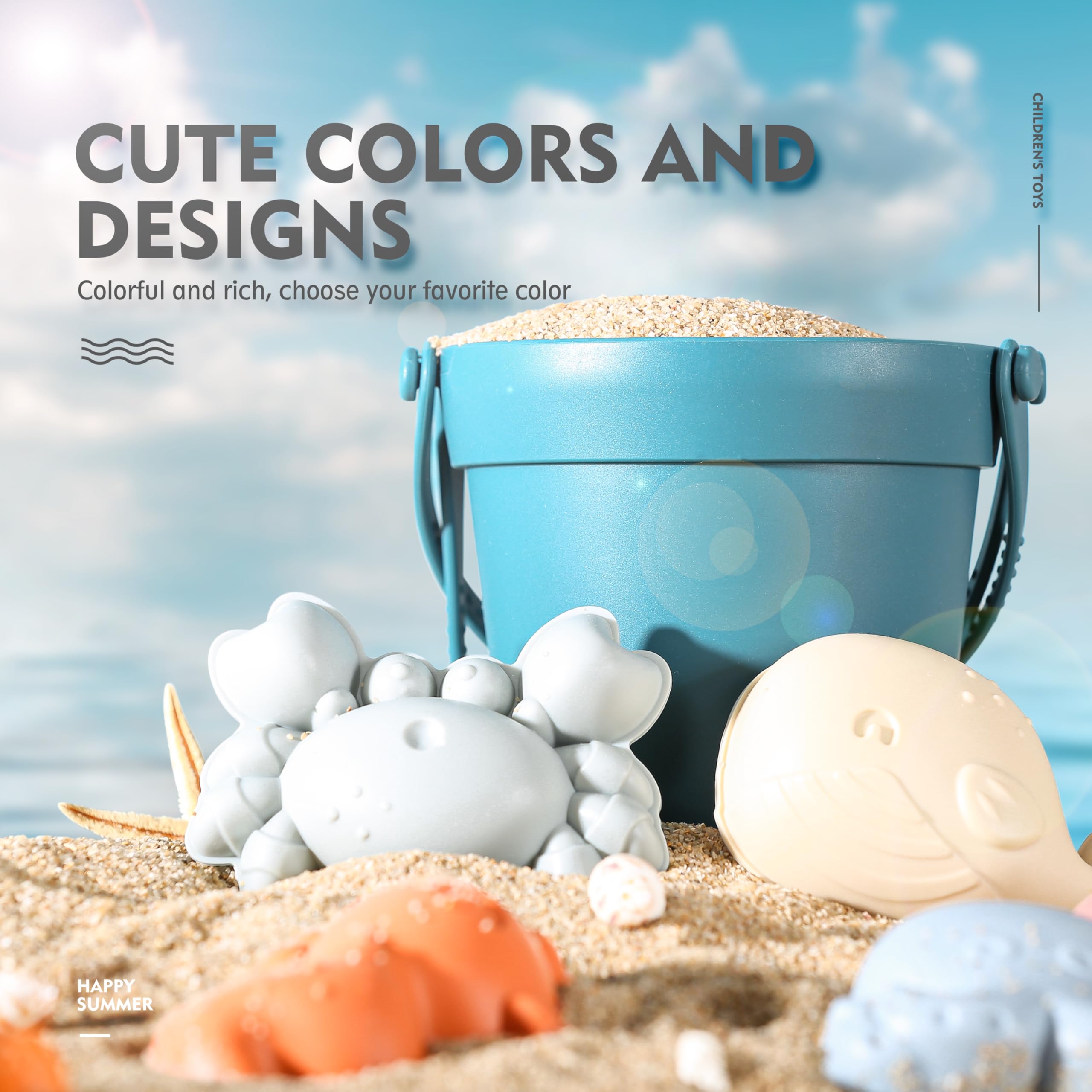 MarcZero silicone turtle mold helps create friendly sea creatures in sand.