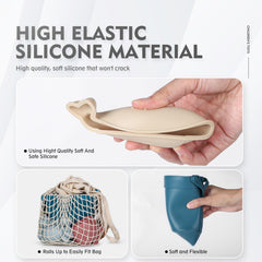 MarcZero silicone whale mold produces playful sand sculptures with easy release.