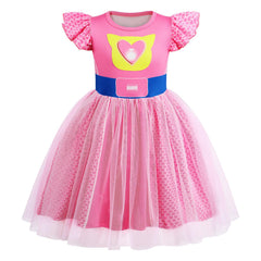 Marendyee girls costume dress in Halloween style with soft, breathable fabric; great for comfortable wear