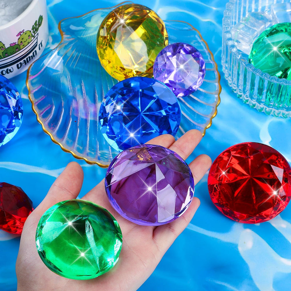 MARFOREVER colorful diving gems red boost pool game excitement for kids
