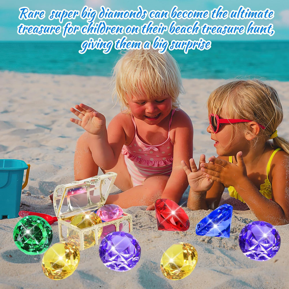 MARFOREVER green acrylic diving gem sparkles, durable and long-lasting