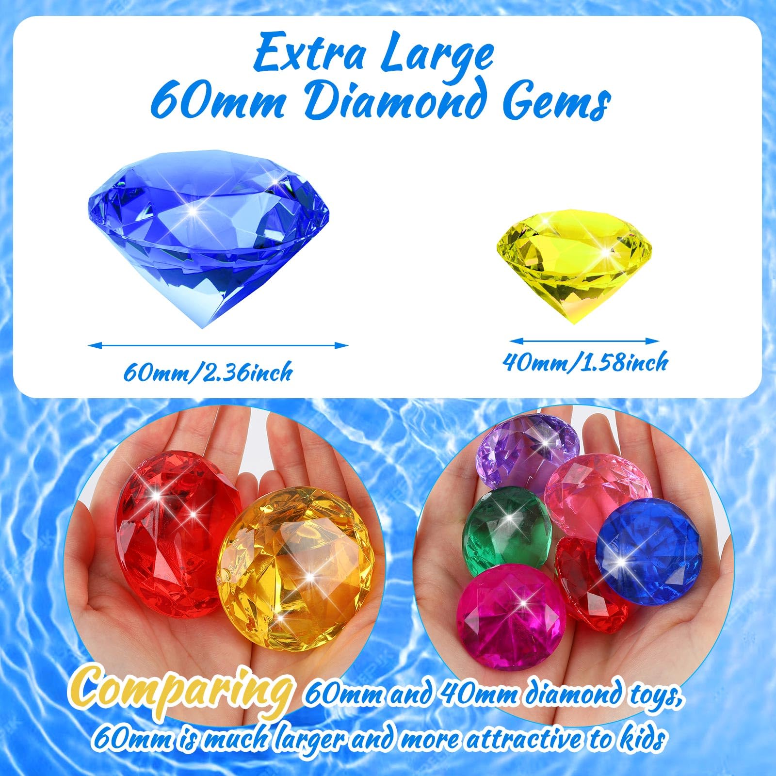 MARFOREVER blue diving gem high visibility in deep water