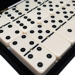 Marion Domino Double 6 center spinner for easier mixing during games