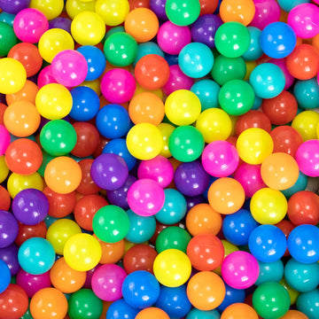 Markdang ball pit balls in eight colors for colorful, easy-to-grab play.