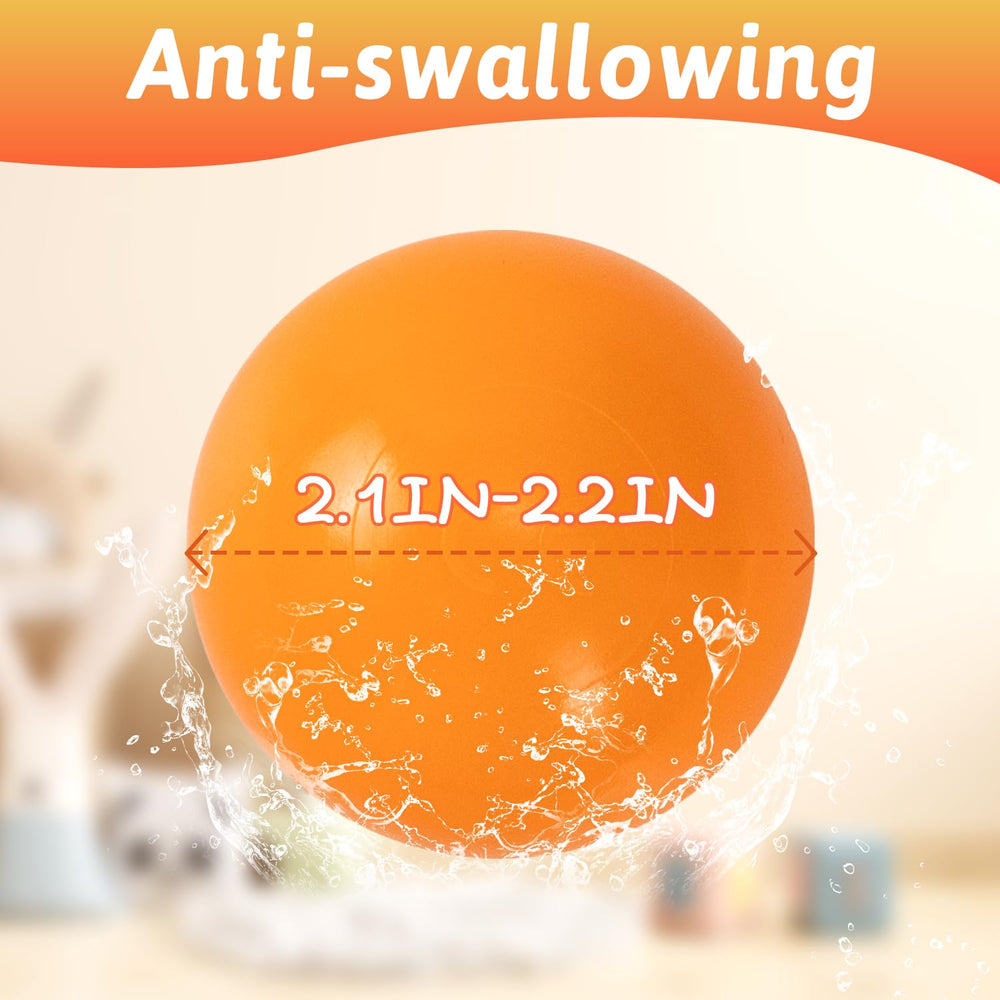 Markdang balls used with inflatable pools support versatile, colorful play setups.