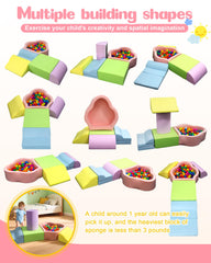 Markdang climbing blocks assembly shows customizable routes for active toddlers