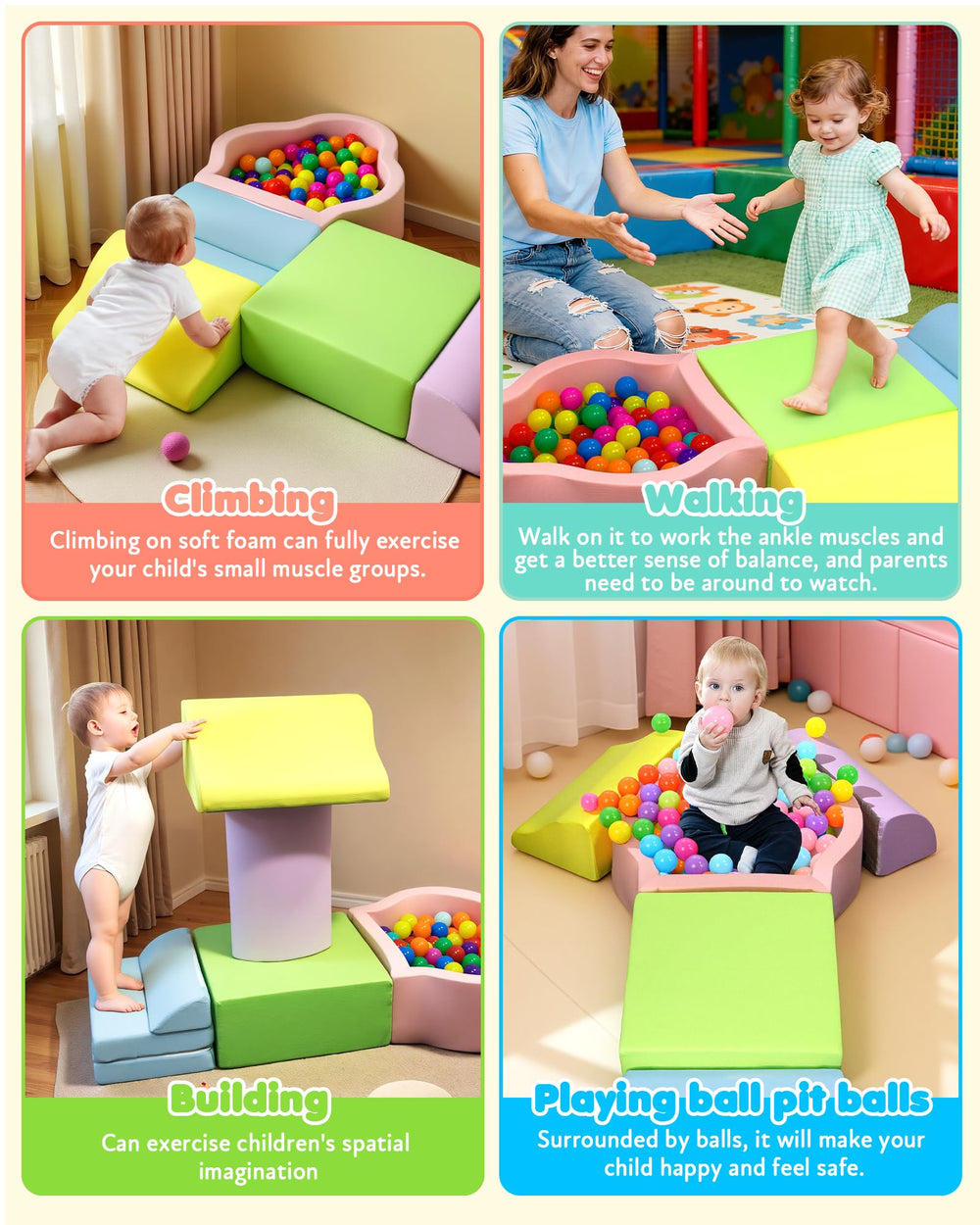 Markdang Flower Ball Pit offers gentle sensory enclosure for calming play