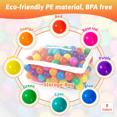 Markdang PE material balls are BPA-free and phthalate-free for clean play.