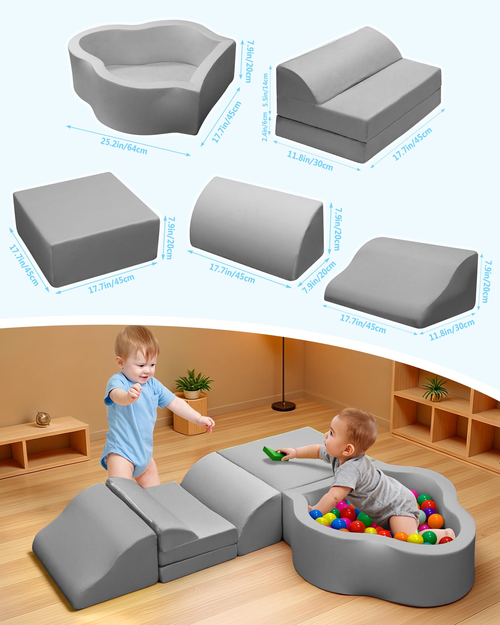 Vacuum-packed Markdang set protects foam during transit and storage.