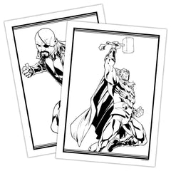 Marvel Spider-Man Imagine Ink marker in hand during coloring