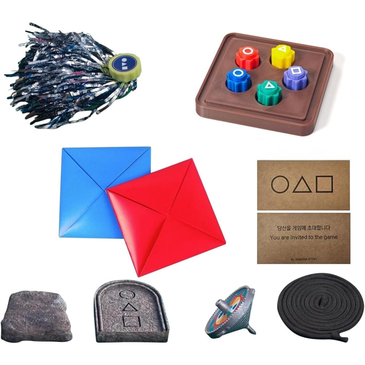 Markhomia Gonggi set in action on the floor, great for family bonding and portable play.
