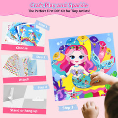 Marlrin display easel and hanger included for proud finished artwork