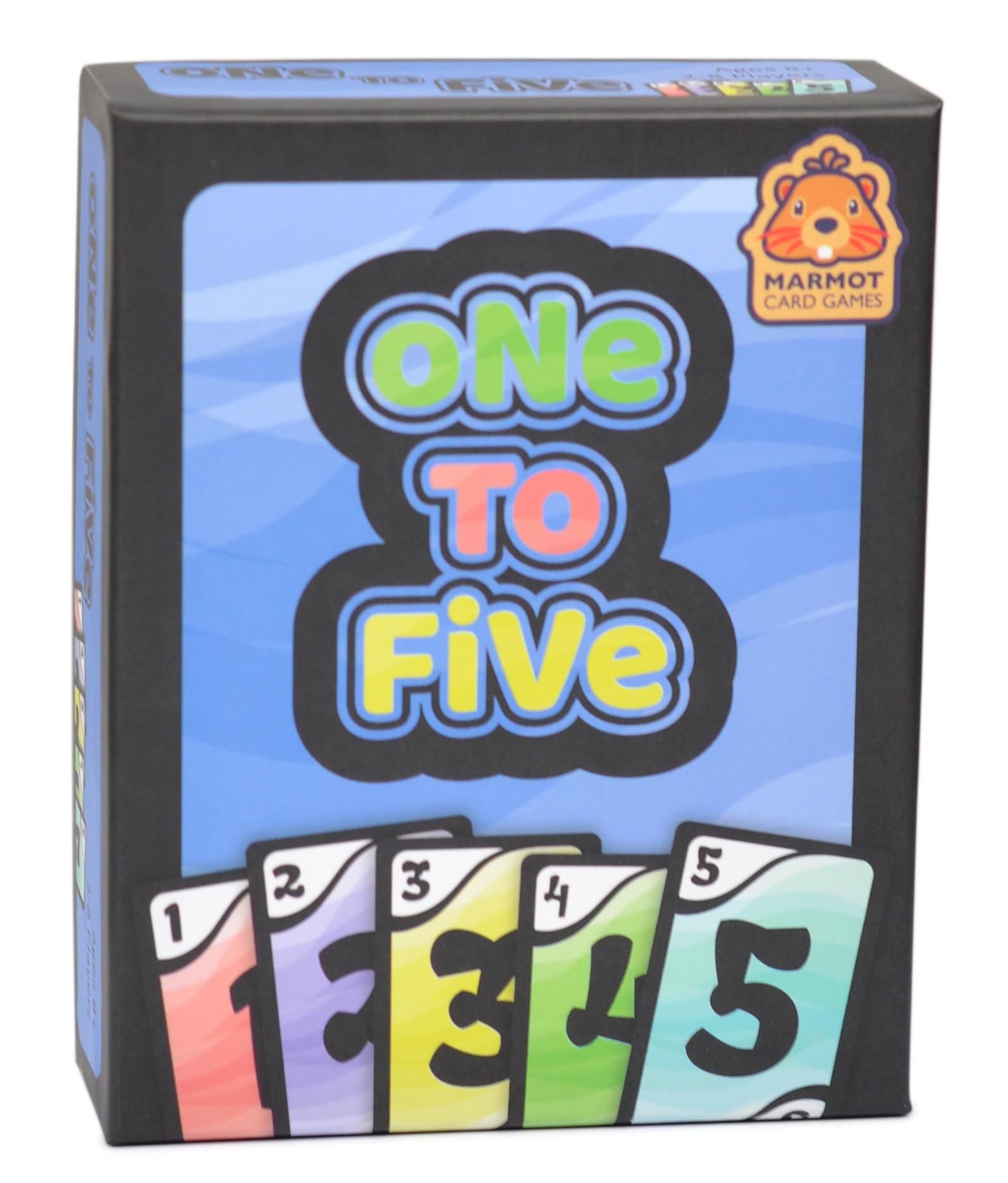 Marmot Card Games One to Five deck ready for fast paced rounds and fun.
