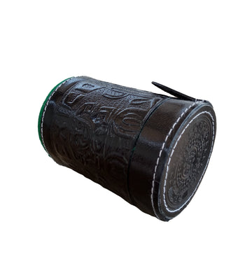 Marquez built-in dice storage under the cup keeps components tidy.