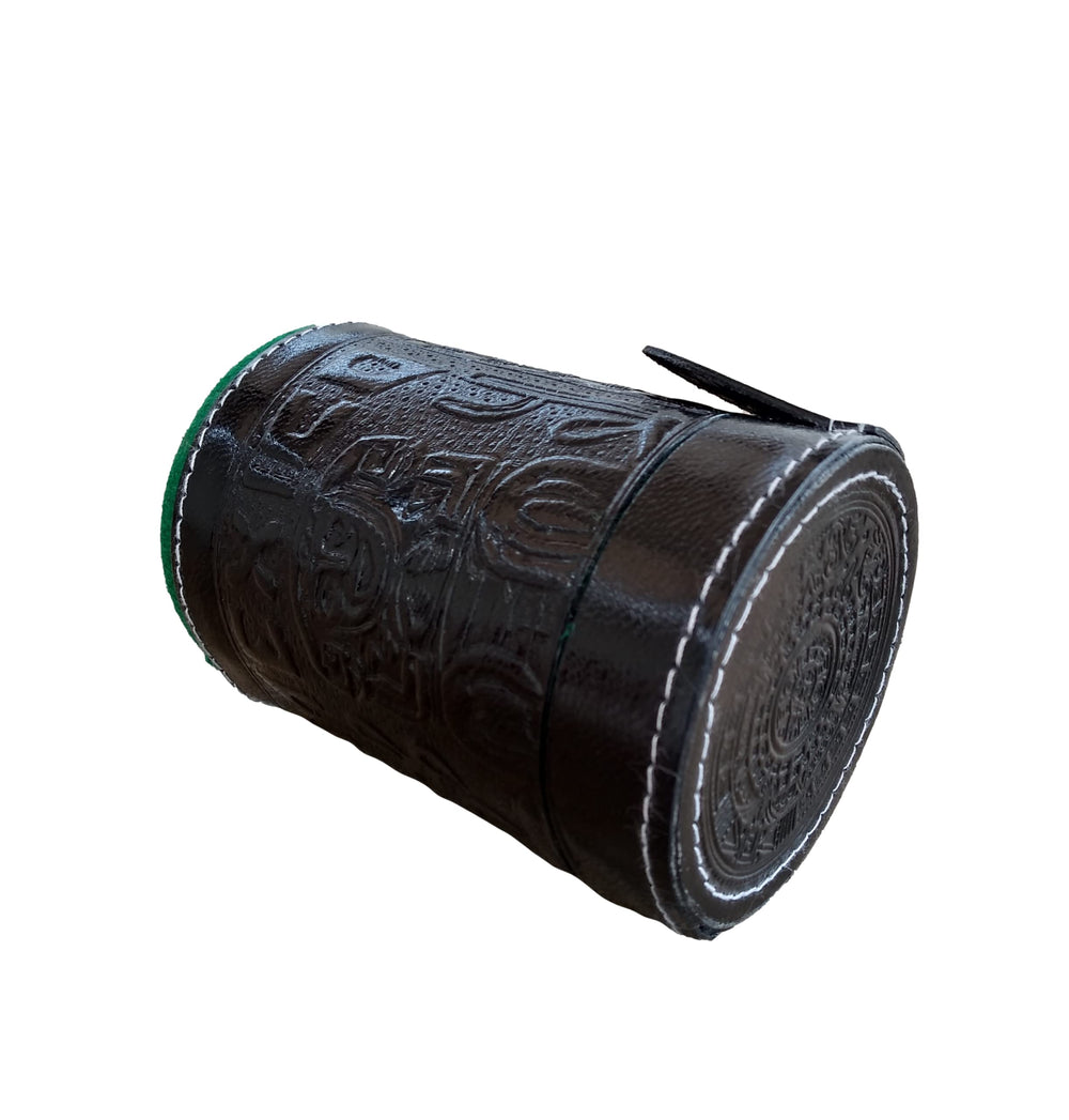 Marquez built-in dice storage under the cup keeps components tidy.