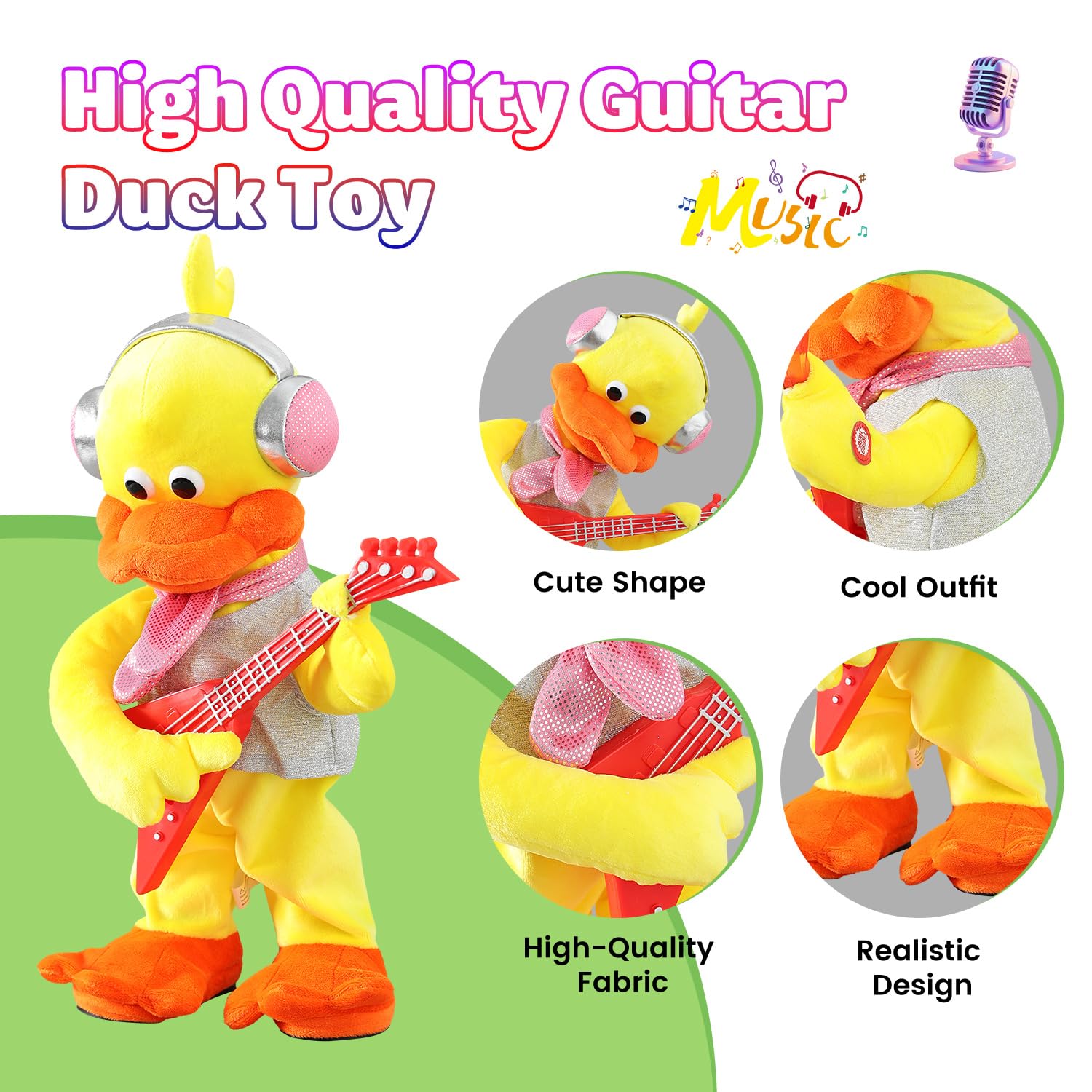 Marsjoy leather-shoes duck plush adds stylish detail.