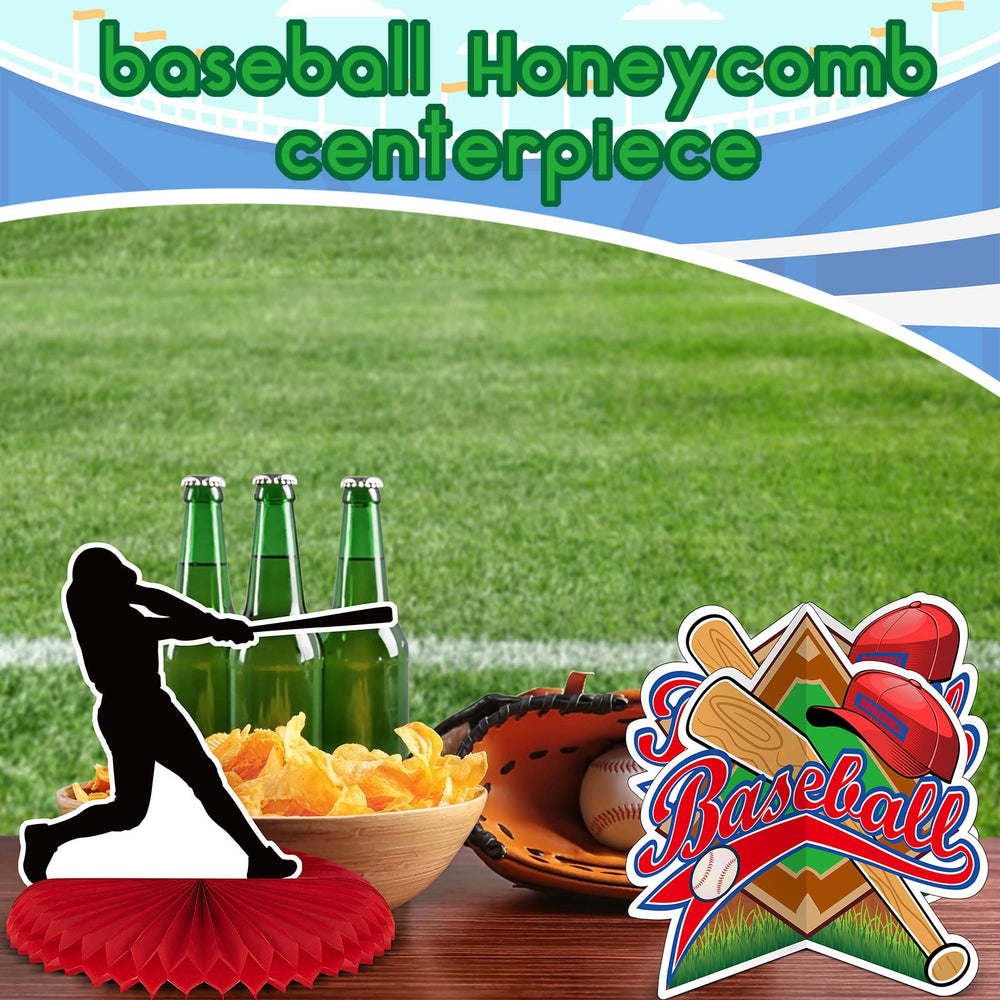Marspark baseball theme party decor pack for celebrations