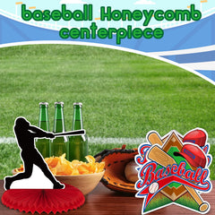 Marspark baseball theme party decor pack for celebrations