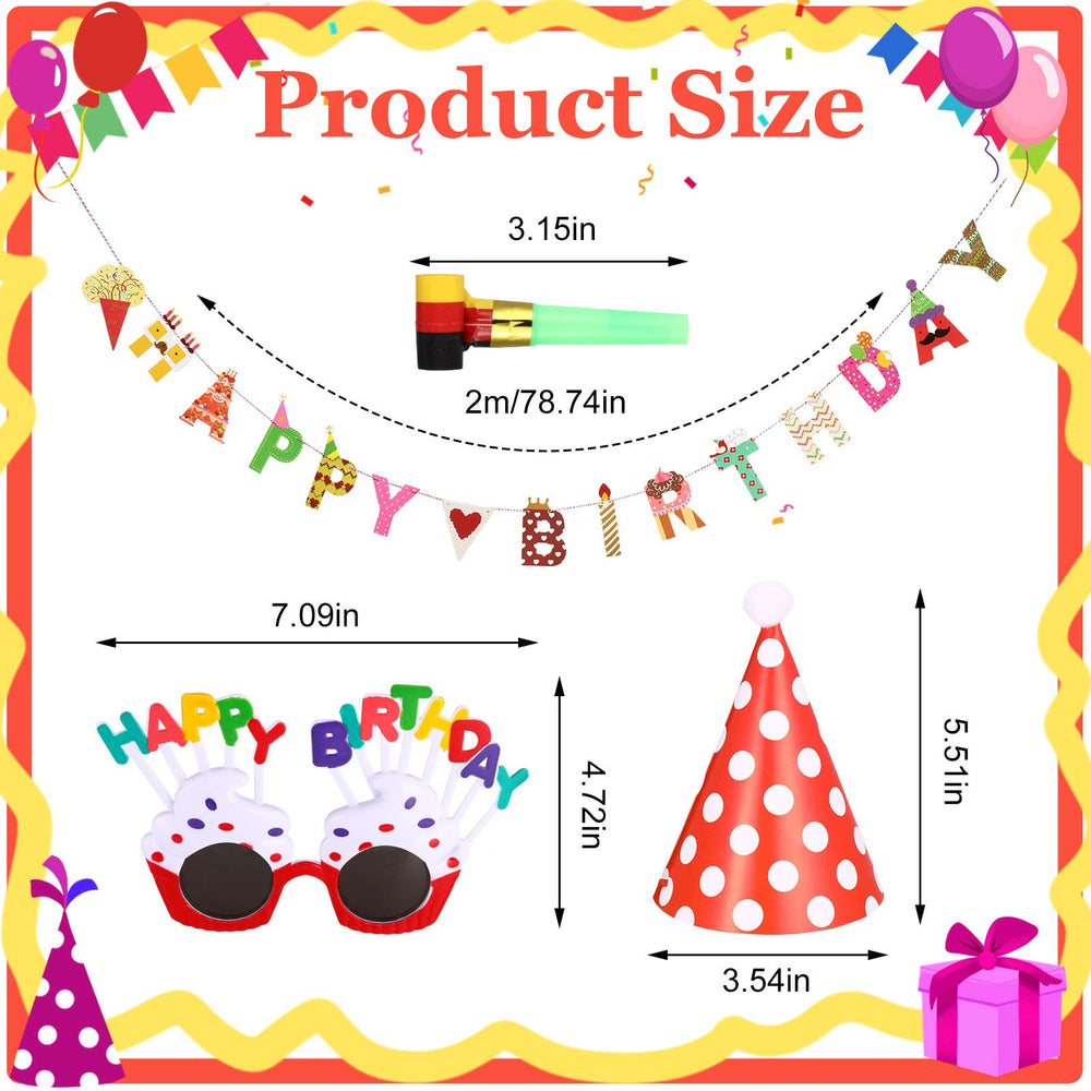 Marspark Birthday Whistles provide cheerful sounds for games and party atmospheres.