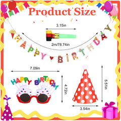 Marspark Birthday Whistles provide cheerful sounds for games and party atmospheres.