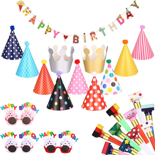 Marspark Happy Birthday Banner brightens the party space with colorful, reusable decor.